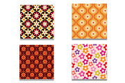 Groovy Flowers 10 Seamless Patterns, a Pattern Graphic by Yasmine Patterns (Thumbnail 3 of 9)
