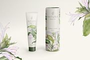 HOSTA watercolor floral set, a Decorative Illustration by Yuliia Lashevska (Thumbnail 3 of 12)