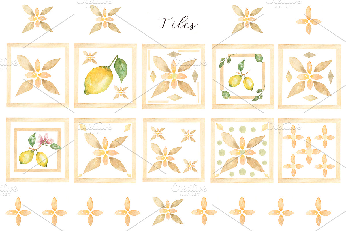 Sunny Sicilian Lemon, a Decorative Illustration by MayaNavits (Photo 6 of 11)