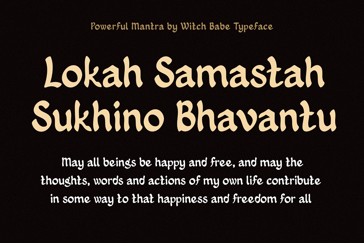 Witch Babe - Sans Serif Blackletter, a Blackletter Font by ariodsgn (Photo 6 of 10)