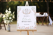 Easter First Birthday Welcome Sign, an Invitation Template by Digital_Mind (Thumbnail 4 of 5)