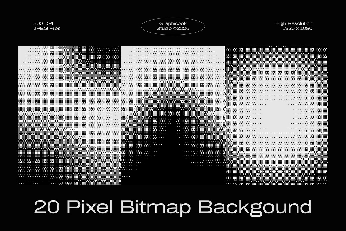 Pixel Bitmap Background Illustration, an Object Illustration by graphicook (Photo 1 of 5)