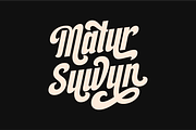 Nuraga, a Font by A.Budianto (Thumbnail 6 of 6)
