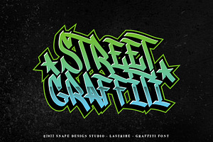 Lastribe - Graffiti Font