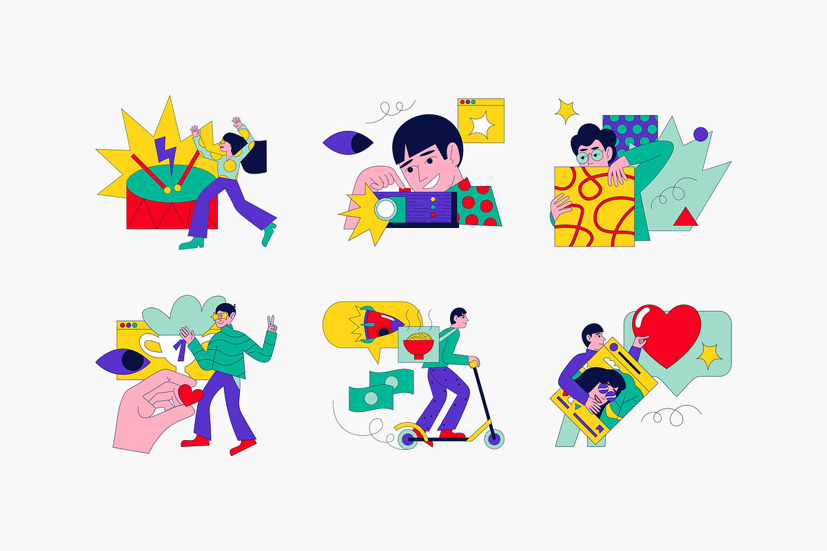 Waaahh! Illustration Kit, a Templates & Theme by ls-illustrations (Photo 6 of 6)