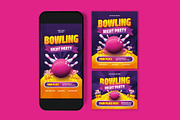 Bowling Night Flyer, a Flyer Template by graphicook (Thumbnail 3 of 3)