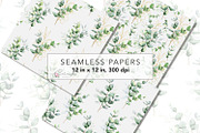 Eucalyptus Watercolor, an Object Illustration by CaraulanStore (Thumbnail 16 of 19)