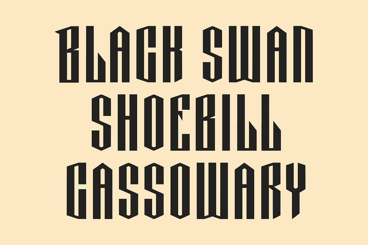 Movizt Blackletter Display Font, a Blackletter Font by Maulana Creative (Photo 7 of 7)