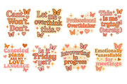 25 Sarcastic Quote Sticker PNGs, an Object Illustration by LaVika (Thumbnail 7 of 8)