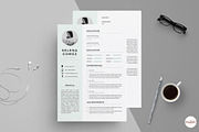 Elegant 1 Page Resume Template, a Resume Template by Emaholic Template (Thumbnail 2 of 5)