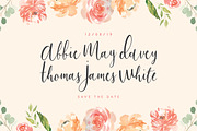 Bouncy Castle Calligraphy Font, a Script Font by Tom Chalky (Thumbnail 8 of 10)