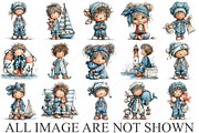 Whimsical Nautical Nursery Baby PNG, a Seasonal Illustration by Canvas Craft (Thumbnail 4 of 10)