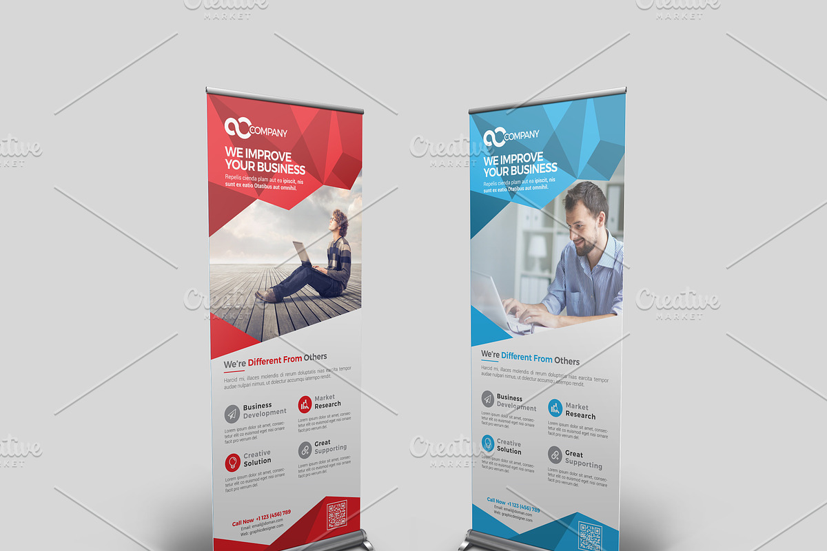 Multipurpose Roll Up Banner, a Flyer Template by Cristal Pioneer (Photo 3 of 4)