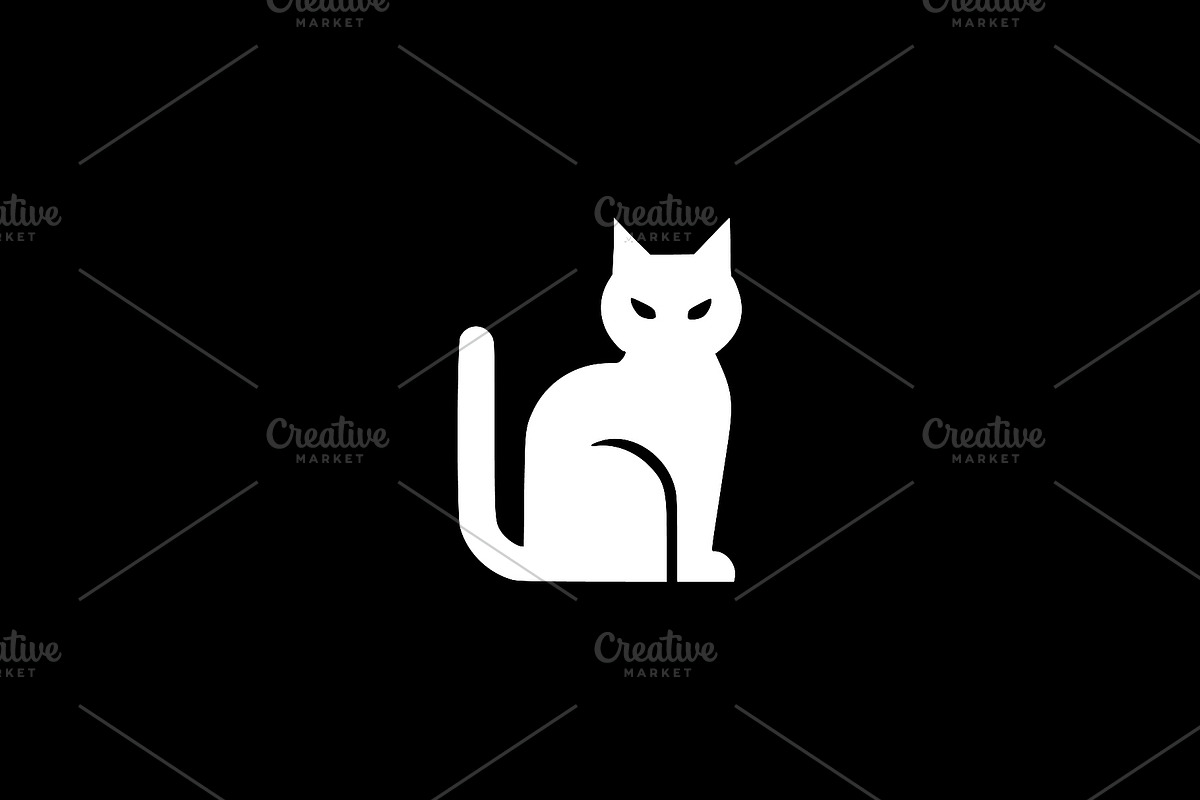 Cat Silhouette Vector Graphic, an Animal Illustration by Vectorium Studio (Photo 2 of 4)