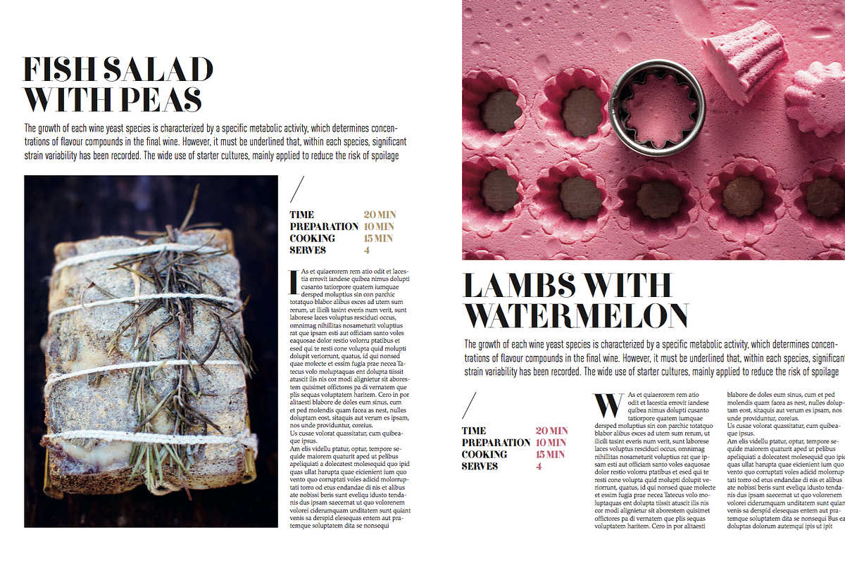 Magazine Template, a Magazine Template by Cristian Villegas Studio (Photo 3 of 14)