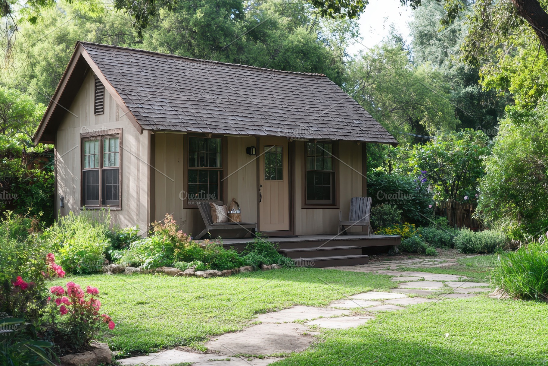 Small accessory dwelling unit locate, a Photo by Pavel_design
