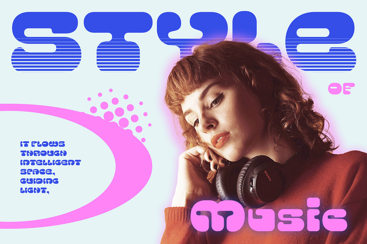 CS Mecha – Y2K Font, a Sans Serif Font by Craft Supply Co. (Photo 2 of 8)