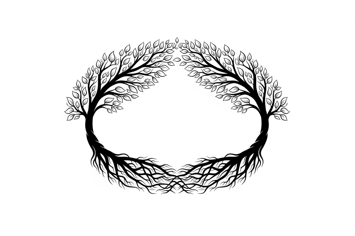 Nature Wreath Frame Vector Bundle, an Illustration by jahid234 (Photo 26 of 51)