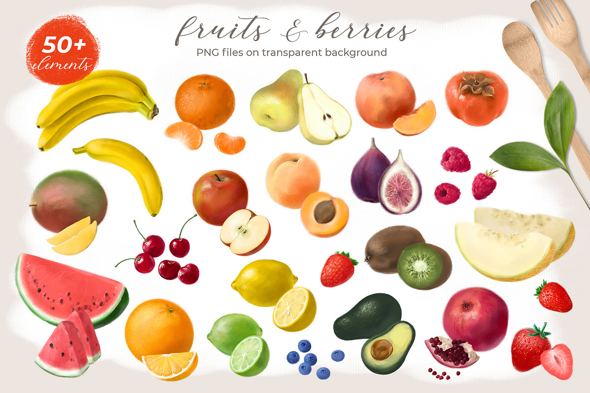 Recipes Creator Element Set, a Decorative Illustration by LeiaSW (Photo 5 of 13)