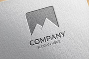Minimalist mountain logo collection, a Branding & Logo Template by Medianeka (Thumbnail 4 of 5)