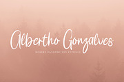 Bibesty, a Script Font by pineungtype (Thumbnail 8 of 10)