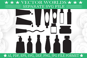 Cream Tube Svg, Cream, Tube Svg, an Object Graphic by VectorWorlds