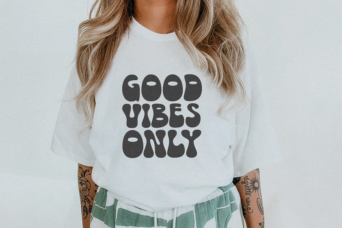 Super Cosmic | Bubbly Retro Font, a Sans Serif Font by KA Designs (Photo 3 of 10)