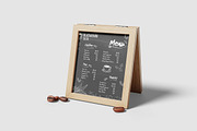 Blackboard Menu Sign Mockup, a Product Mockup by MrLetters (Thumbnail 4 of 5)