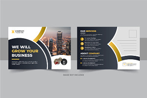 Modern eddm postcard design template, a Card Template by Pavel_design