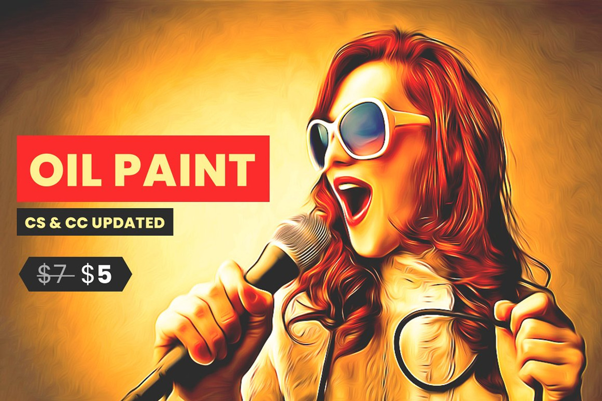 BUNDLE! 20 in 1 Oil Painting Effect, an Action Add-On by U_Design (Photo 13 of 22)