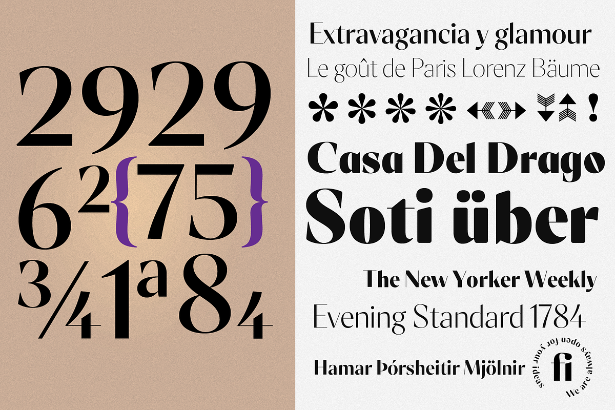 Milago Font Family, a Sans Serif Font by OzType (Photo 7 of 11)