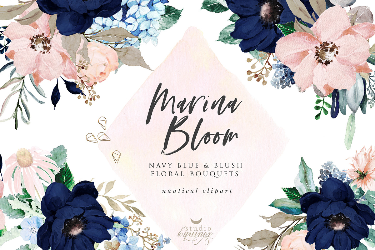 Marina Bloom - Nautical Graphic Set, an Object Graphic by studioequinox (Photo 10 of 23)