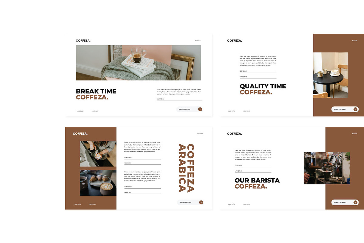 Coffeza Coffee Presentation, a Presentation Template by prps.std (Photo 5 of 9)