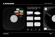 Retro Vinyl Record Mockup, a Product Mockup by FLYERWRK (Thumbnail 8 of 15)