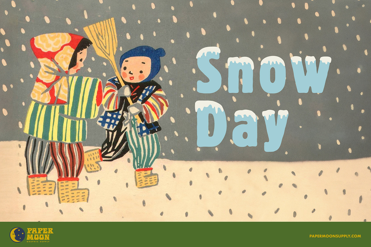 Snowbank Winter Font Duo, a Script Font by Paper Moon Graphic Supply (Photo 6 of 9)