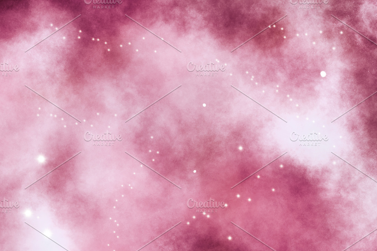 Space Galaxy Digital Paper, a Texture Graphic by BonaDesigns (Photo 4 of 4)