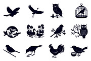 100 Birds Silhouette Bundle, an Illustration by Creative_View (Thumbnail 3 of 4)
