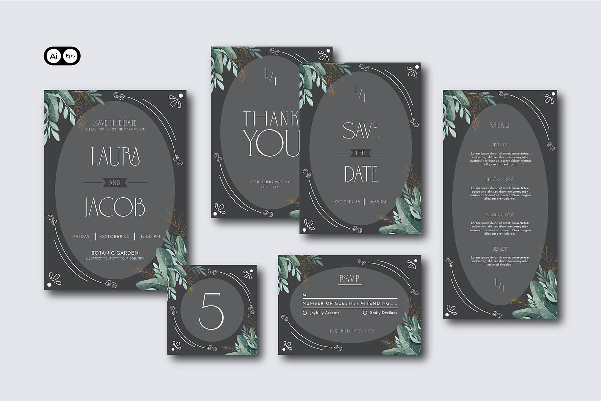 Wedding Invitation, an Invitation Template by Siska Arista (Photo 2 of 2)