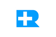 Letter R Medical Cross Logo, a Branding & Logo Template by Buqancreative (Thumbnail 3 of 4)