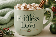 Christmas Font - Family Blessings, a Serif Font by Mozatype (Thumbnail 4 of 9)