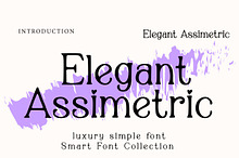 Elegant assimetric