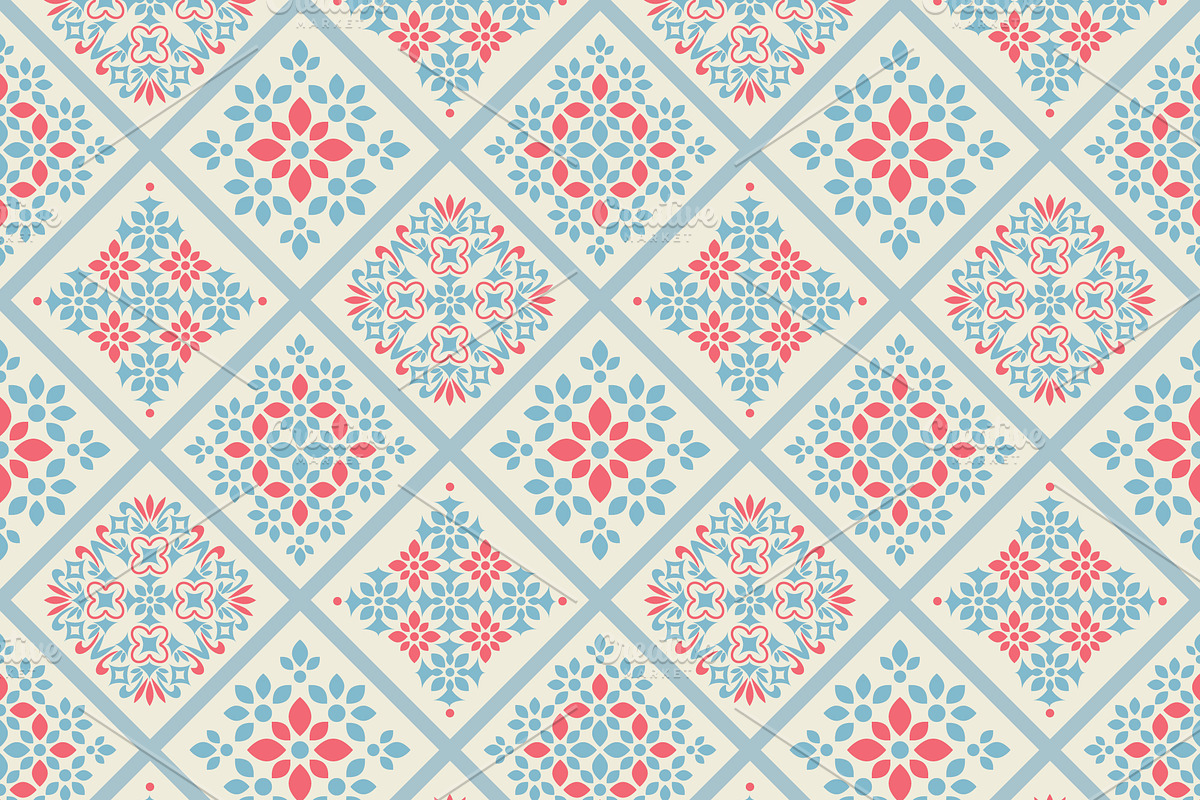 Seamless ethnic patern, a Pattern Graphic by elyomys