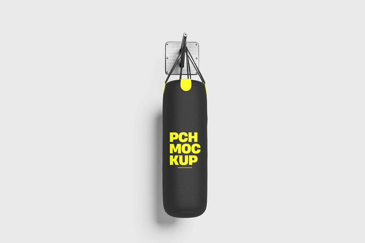 Punching Boxing Bag Mockup, an Advertising Mockup by AnasStudio (Photo 5 of 5)