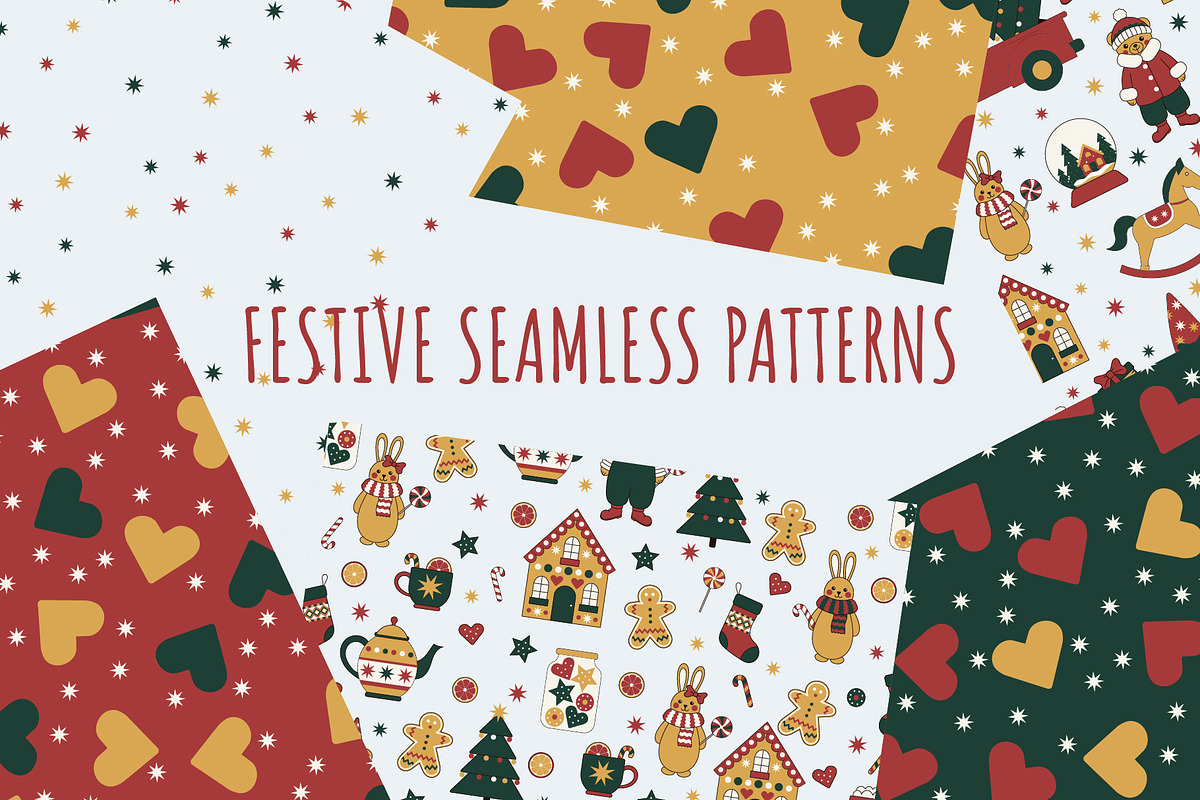 Warm & Cozy Christmas Winter Bundle, a Seasonal Illustration by Floralis (Photo 7 of 21)