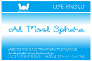 At most sphere, a Script Font by weknow (Thumbnail 3 of 5)