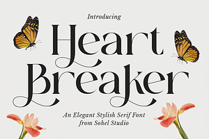 Heart Breaker - Classy Elegant Serif