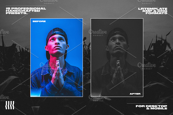 Fuji Film Black Matte LR Presets preview 8