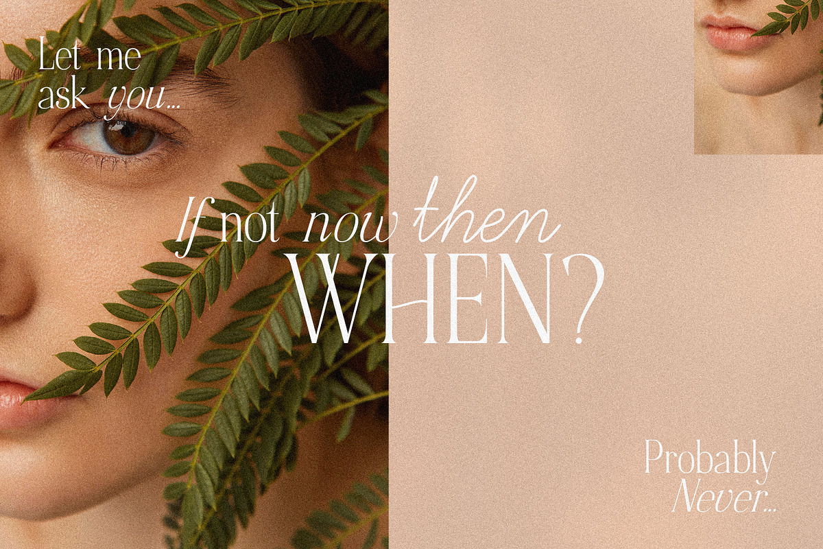 Roman Editorial + Aesthetic Script, a Font by AndrewPixelType (Photo 5 of 11)