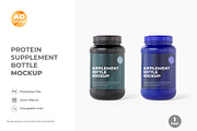 Protein Jar Bottle Mockup (1PSD), a Packaging Mockup by Adstart (Thumbnail 3 of 5)
