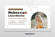 Aexera Aesthetic - Email Signature, an UI Kit Template by SquidPixey (Thumbnail 2 of 4)